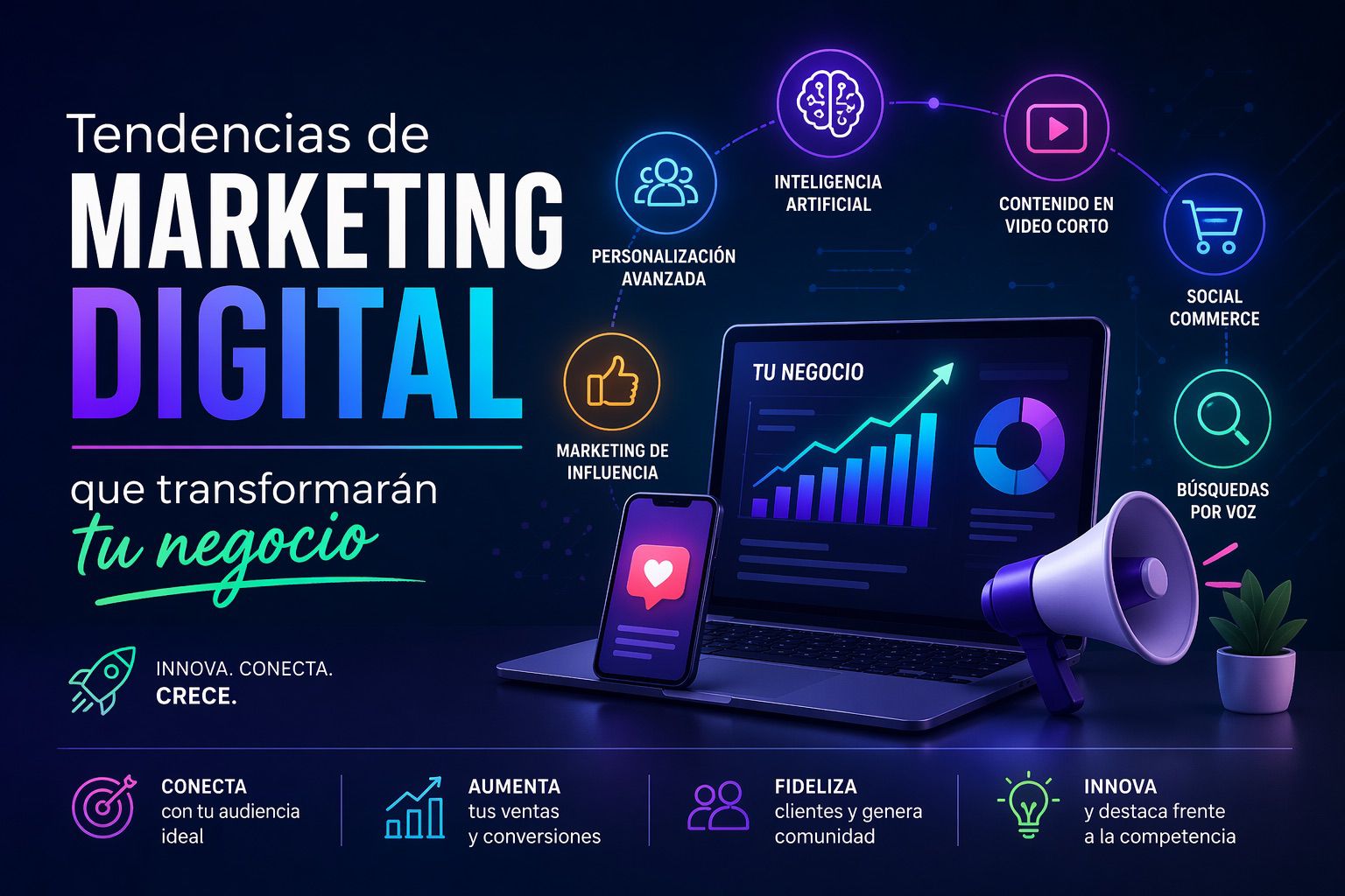Tendencias de Marketing Digital que Transformarán tu Negocio